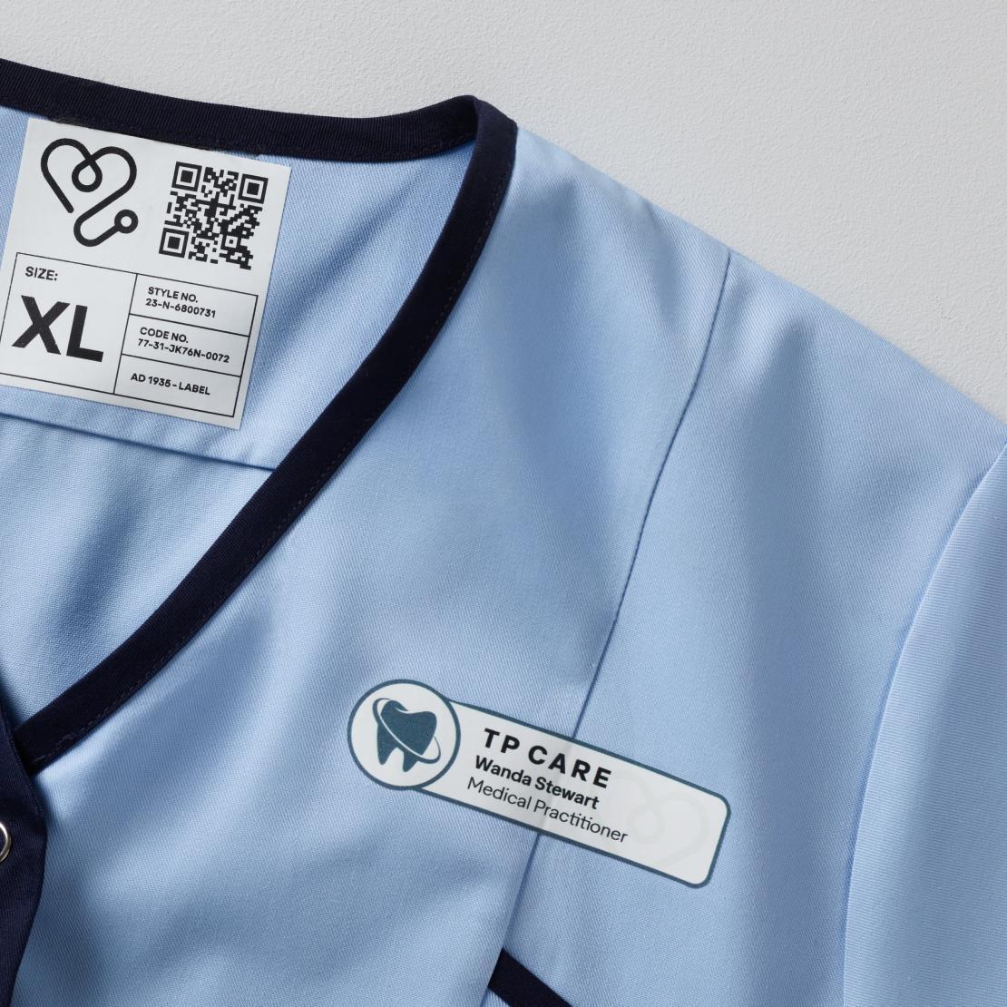 embelex customized label printing for workwear