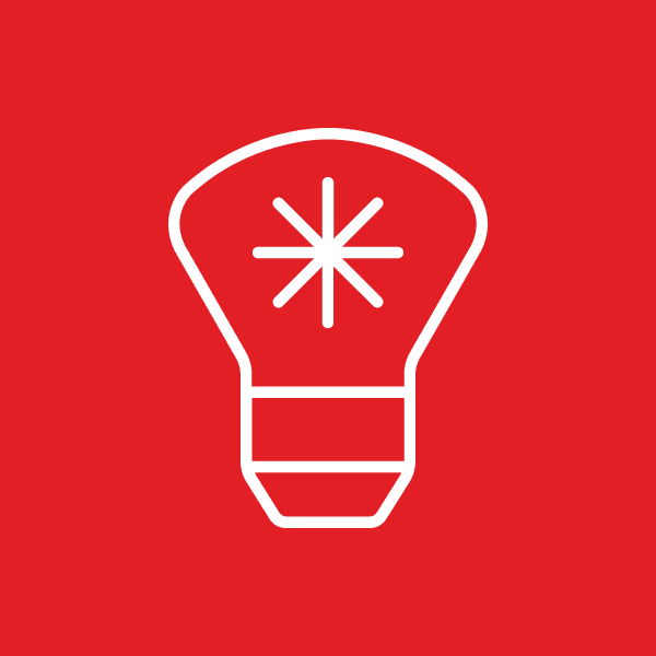 icon of lightbulb
