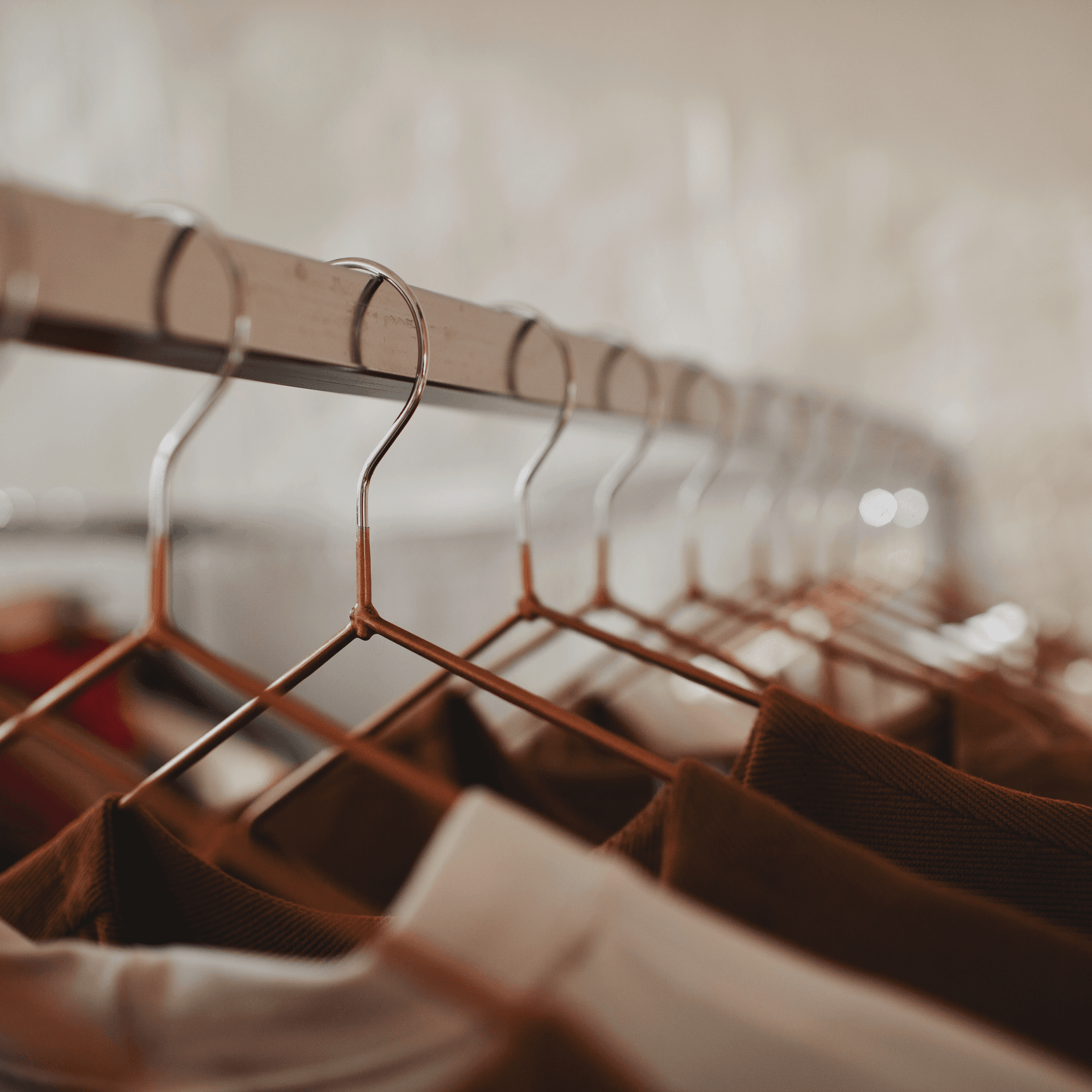retail store clothing rack
